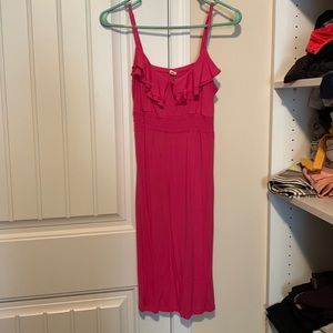Pink cotton old navy dress